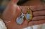 Immagine di Divine heart silver , collana in opalite 